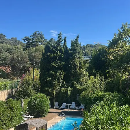 2 Pieces Climatise Dans Avec Piscine Cannes