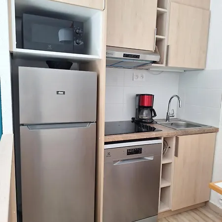 Apartment 2 Pieces Climatise Dans Avec Piscine Cannes